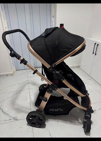 Kraft Siyah Kraft Bebek Arabası