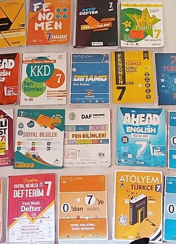 Beden 6 ve 7 sınıf test kitapları