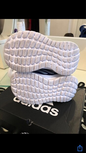 20 Beden mavi Renk Adidas orjinal bebek ayakkabı 20 numara