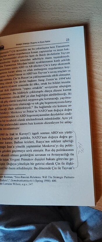  Beden Renk Emine Akçadağ Alagöz - 21. Yüzyılda Rusya - Çin İlişkileri