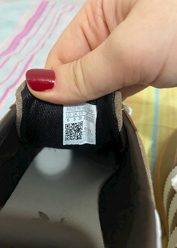 Adidas Kahverengi Beyaz Çizgili Kadın Sneakers - Görsel 5