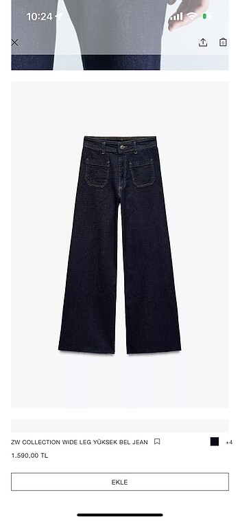 Zara Jean pantolon