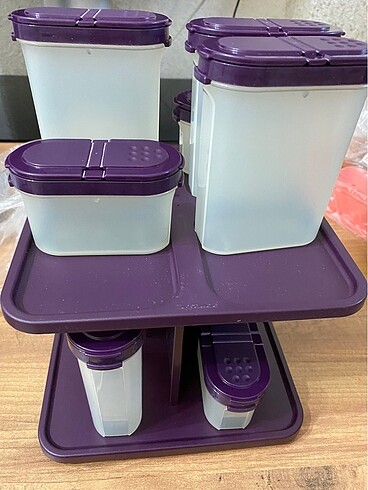  Beden Renk TUPPERWARE BAHARAT SETİ