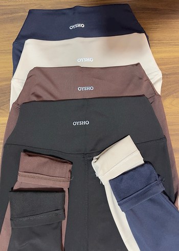 Oysho Kadın tayt şardonlu - Görsel 3