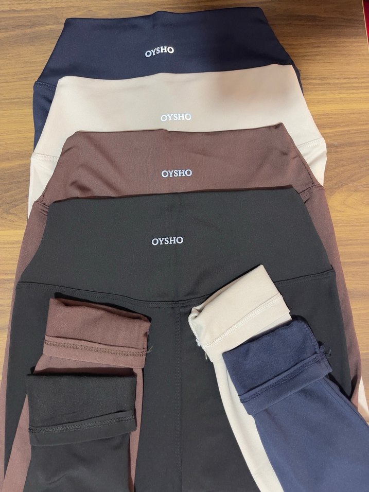 Oysho Kadın tayt şardonlu - Görsel 3