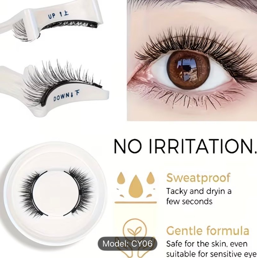 Mıknatıslı takma kirpik - Görsel 2