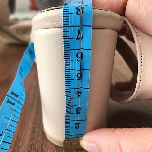 37 Beden ten rengi Renk Topuklu ayakkabı
