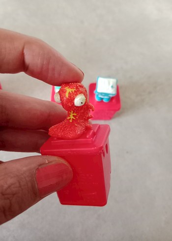  Beden Renkli çöp çetesi Figür Oyuncak Seti