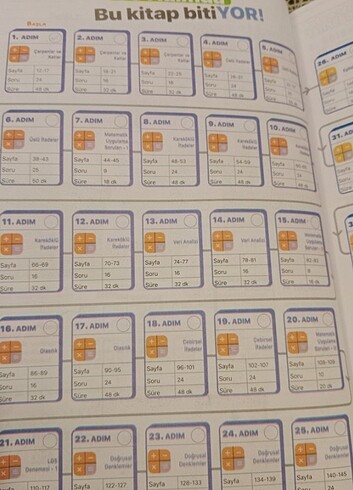 Tonguç 8.sınıf LGS Matematik kitabı - Görsel 4