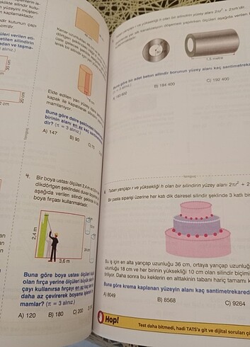Tonguç 8.sınıf LGS Matematik kitabı - Görsel 6
