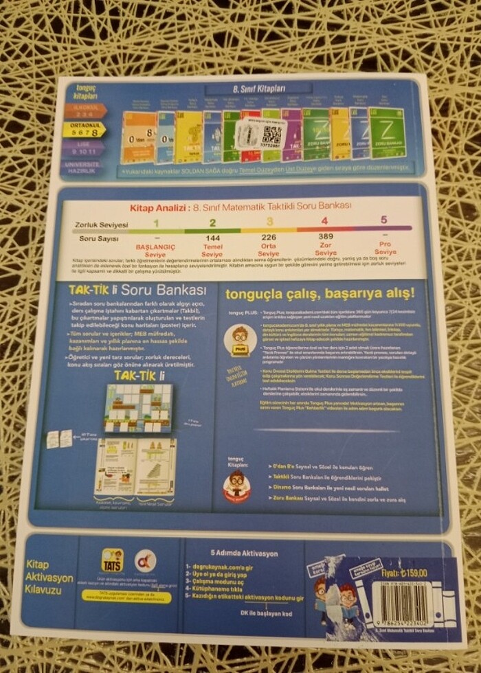 Tonguç 8.sınıf LGS Matematik kitabı - Görsel 2