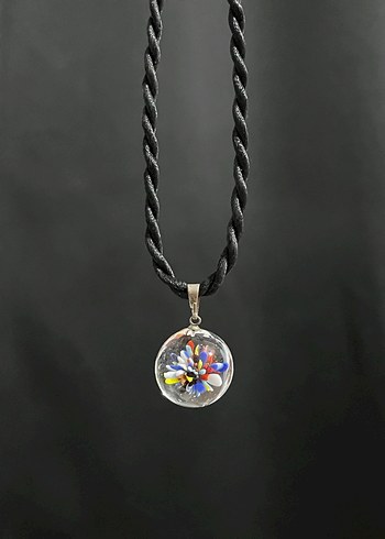 Renkli Boncuklu Bohem Midi Kolye - Görsel 2