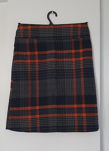 Ekoseli kalem etek - Görsel 2