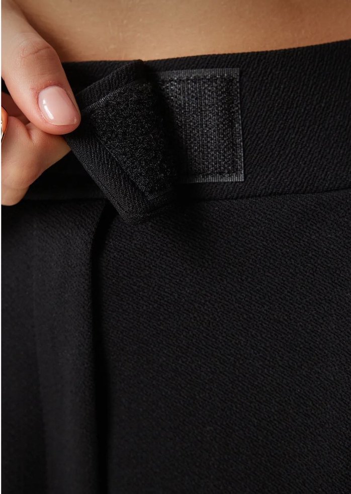 Trendyol beli cırtlı dokuma pantolon - Görsel 3