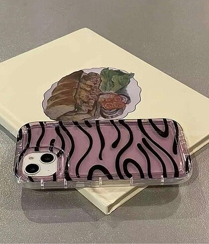 Zebra desen telefon kılıfı