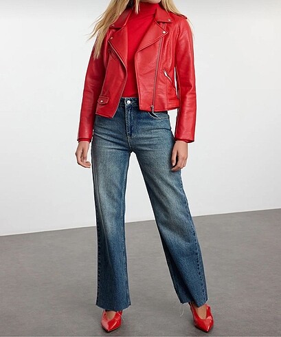 Koyu wide leg pantolon jean