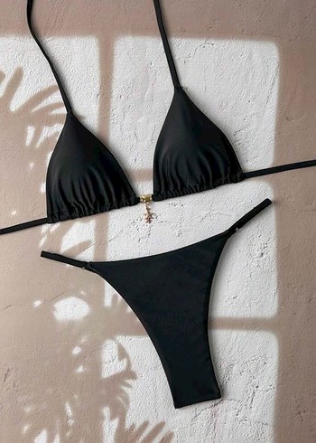 l Beden Charm detay bikini takımı