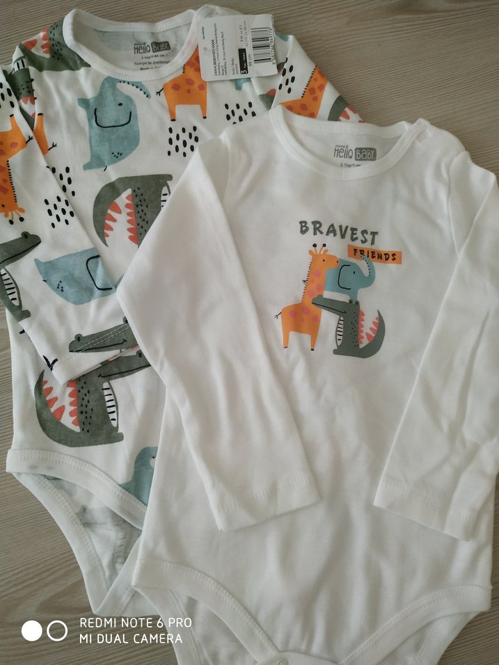 HELLOBABY 2 Lİ BODY 3 YAŞ - Görsel 2