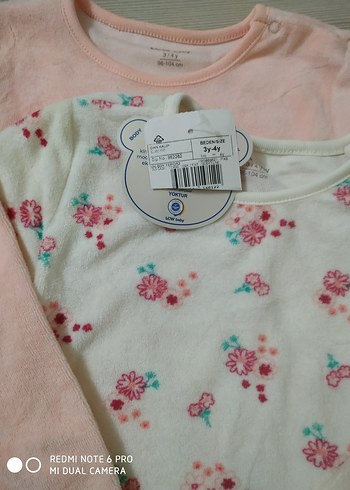 LC Waikiki LCWAİKİKİ 2 Lİ KADİFE BODY 3/4 YAŞ