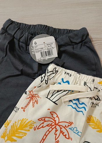 LCWAİKİKİ 2 Lİ ŞORT 3/4 YAŞ - Görsel 2