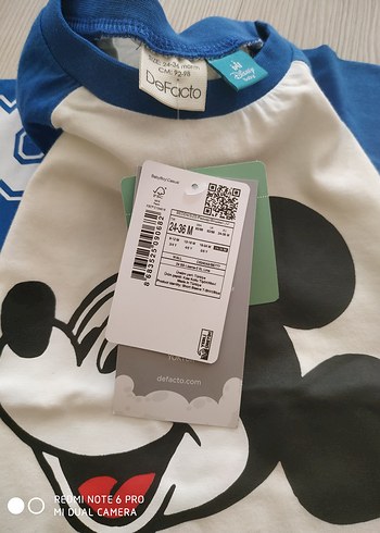 Defacto Mickey Mouse Baskılı Erkek Çocuk Tişörtü