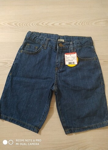 LC Waikiki LCWAİKİKİ KOT ŞORT 8/9 YAŞ