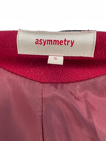 s Beden kırmızı Renk Asymmetry Kaban %70 İndirimli.