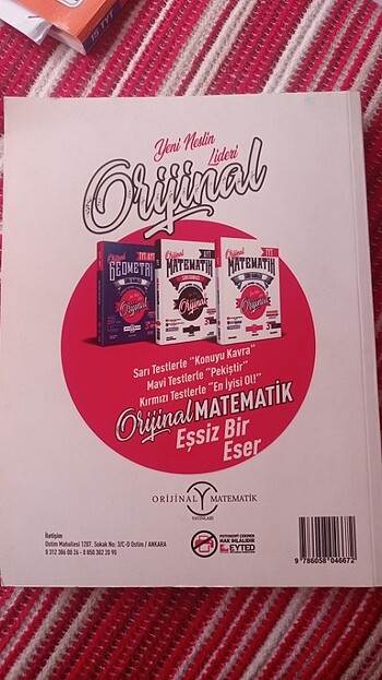  Beden Orijinal TYT Matematik 
