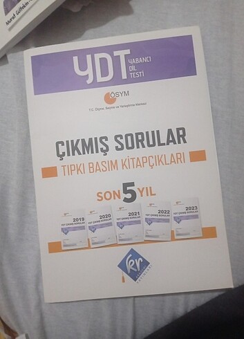 YDT ÇIKMIŞ SORULAR