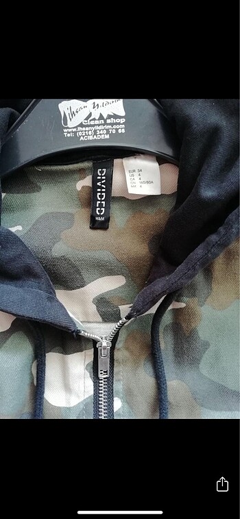 m Beden haki Renk H&M kamuflaj ceket