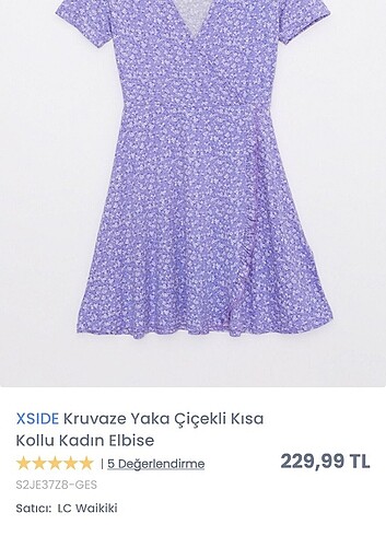 xs Beden mor Renk Elbise