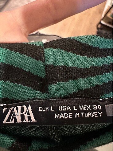 Zara marka hiç giyilmemiş triko İspanyol paça pantolon - Görsel 4