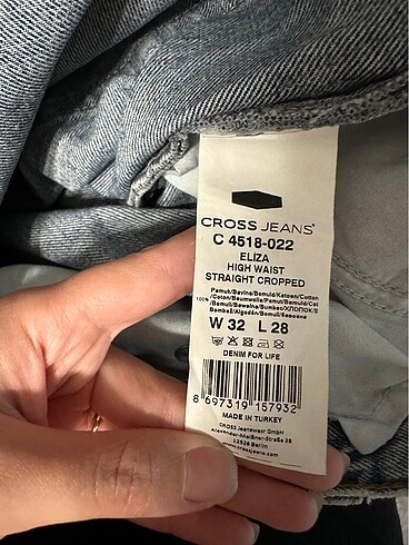 Cross marka bilek boy jean - Görsel 6
