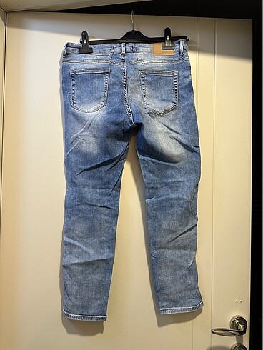 Paça detaylı Zara marka jean - Görsel 5
