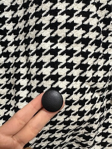 Kazayağı desenli blazer - Görsel 3