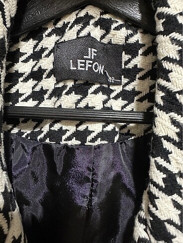 Kazayağı desenli blazer - Görsel 5