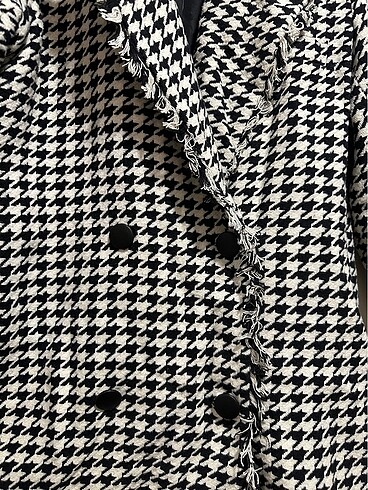 Kazayağı desenli blazer - Görsel 4