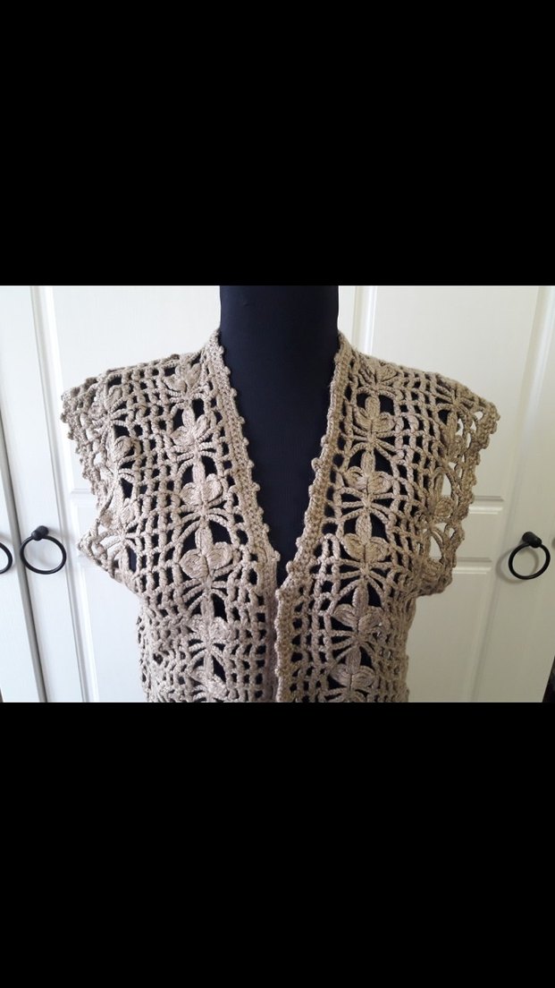 Bej renginde yelek - Görsel 3