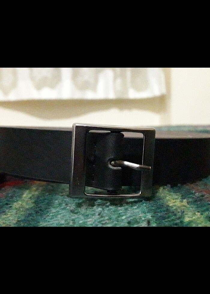 Siyah renk kemer - Görsel 4