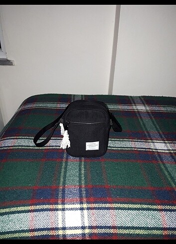 Siyah kadife çapraz çanta - Görsel 10