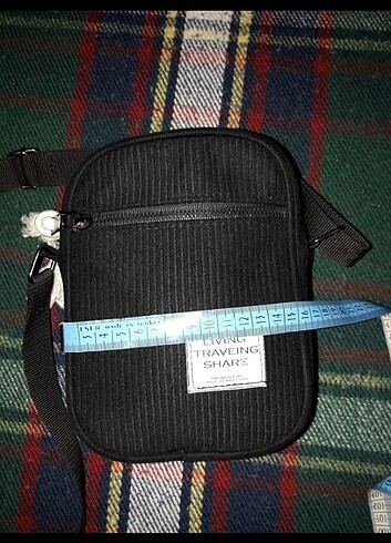 Siyah kadife çapraz çanta - Görsel 12