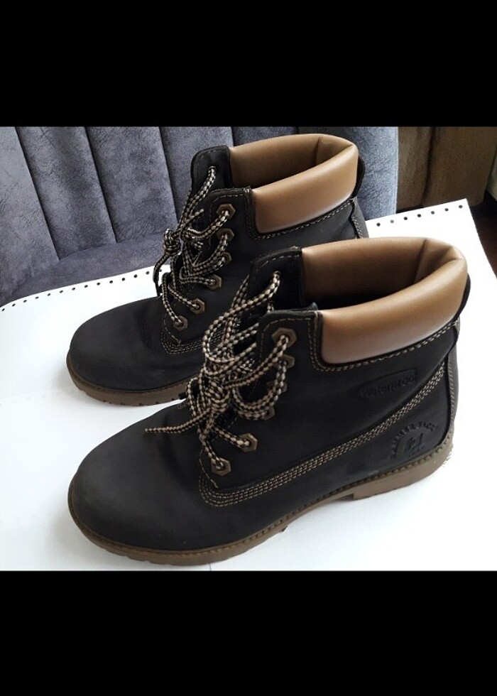 Hammer Jack marka koyu kahve rengi su geçirmez bot - Görsel 2