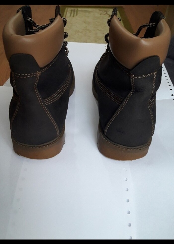 Hammer Jack marka koyu kahve rengi su geçirmez bot - Görsel 5