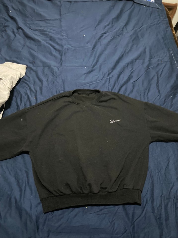 Siyah Basic Sweatshirt - Görsel 3