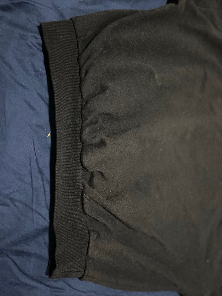 Siyah Basic Sweatshirt - Görsel 4