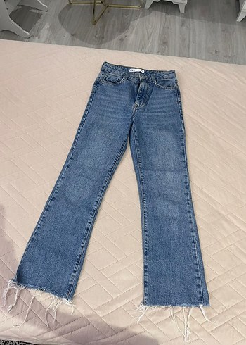 xs Beden Zara Fit Mavi Kadın Jean