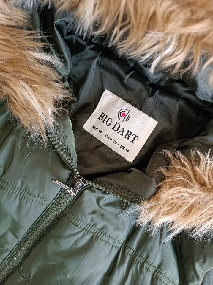 Kürk Detaylı Kapüşonlu Kadın Yelek - Görsel 2