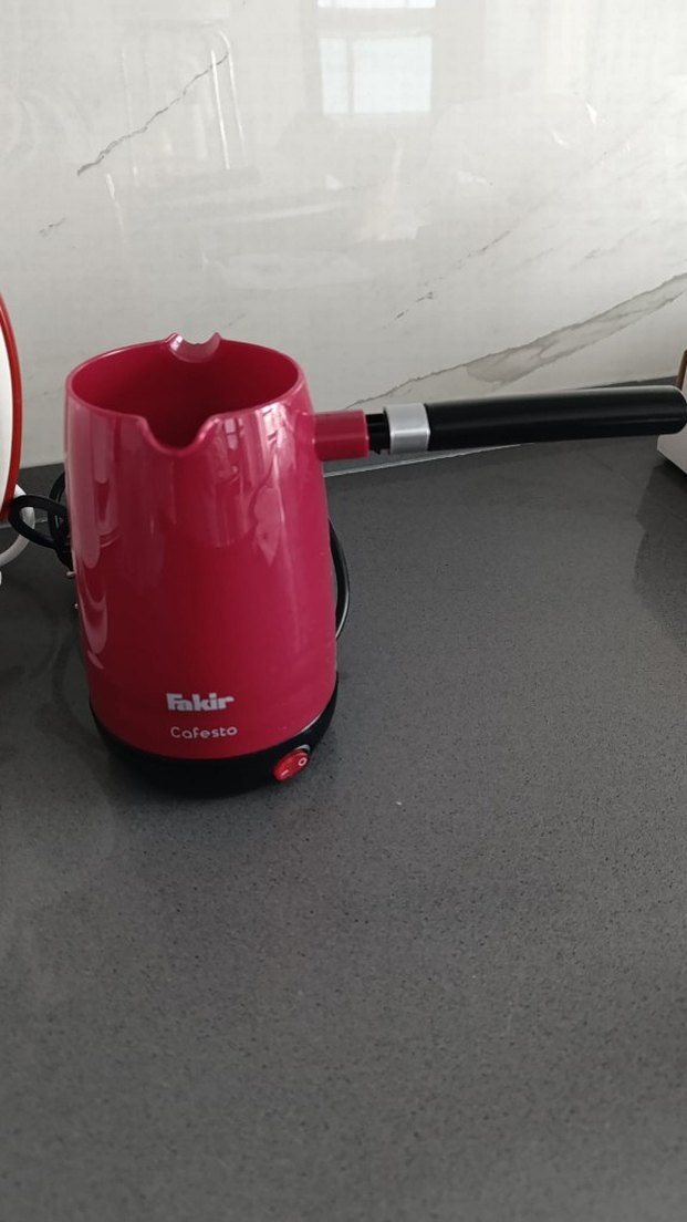 Fakir Cafesto Kırmızı Türk Kahvesi Makinesi - Görsel 4