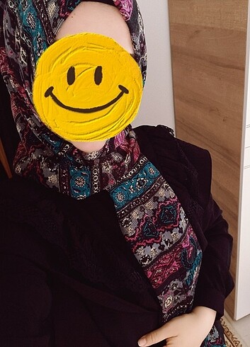 Desenli Şal - Görsel 4
