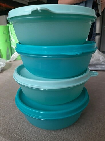 Tupperware Tupperware şeker kaplar 4lü